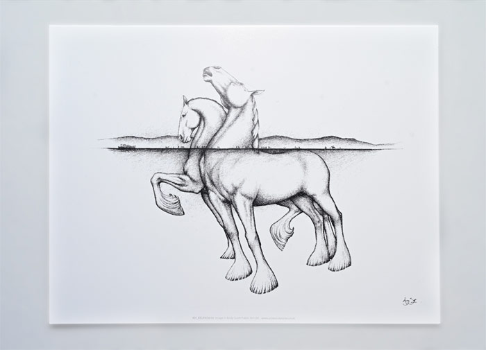 What Lies Beneath Art Print.